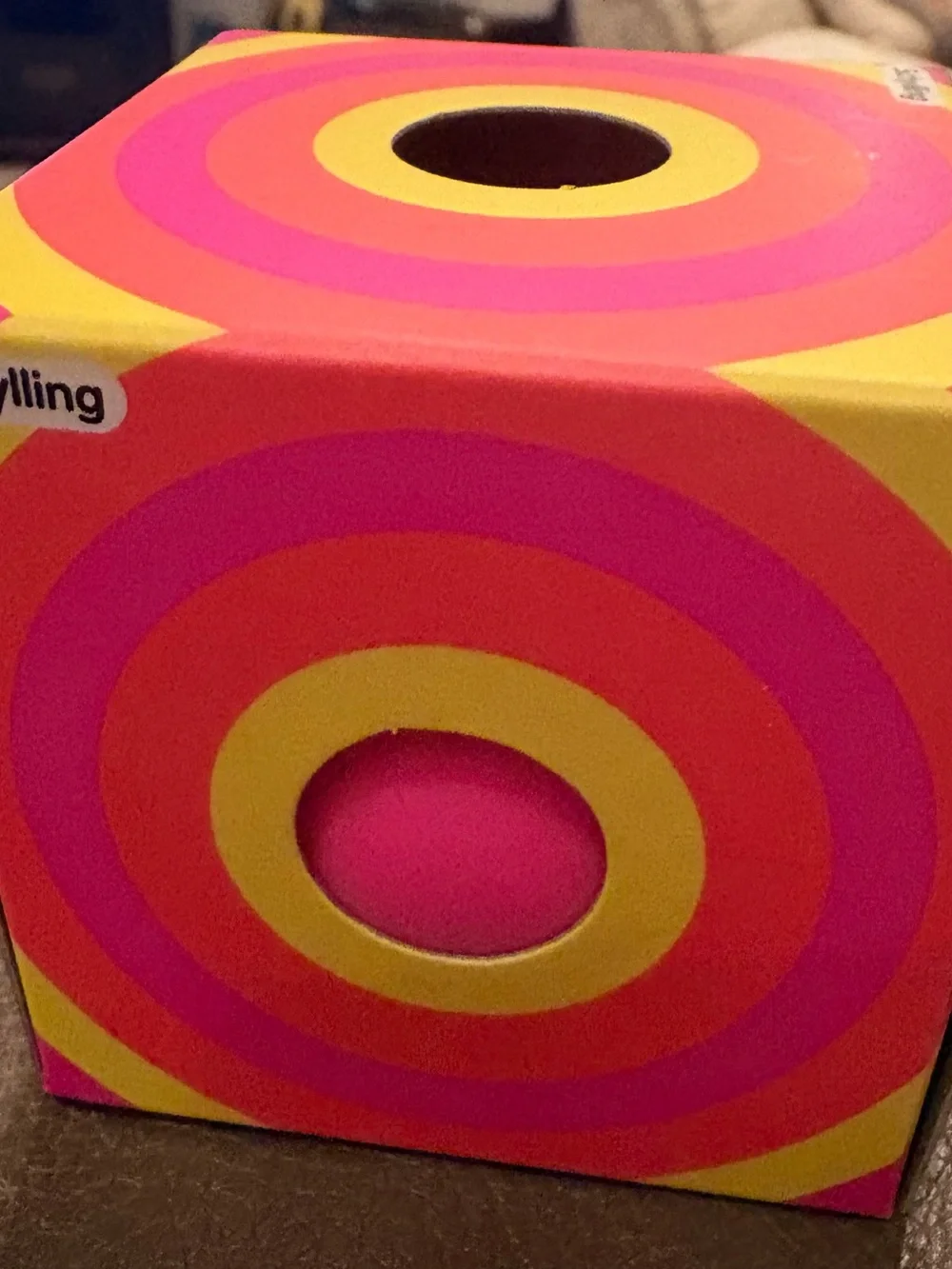 NEE DOH Color Change Sensory Squishy Toy - Pink, Orange, Yellow